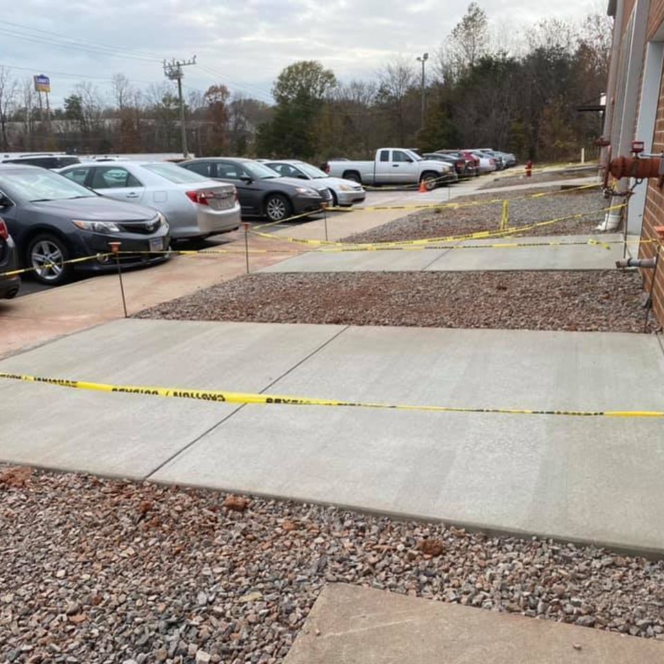 Concrete surfaces
