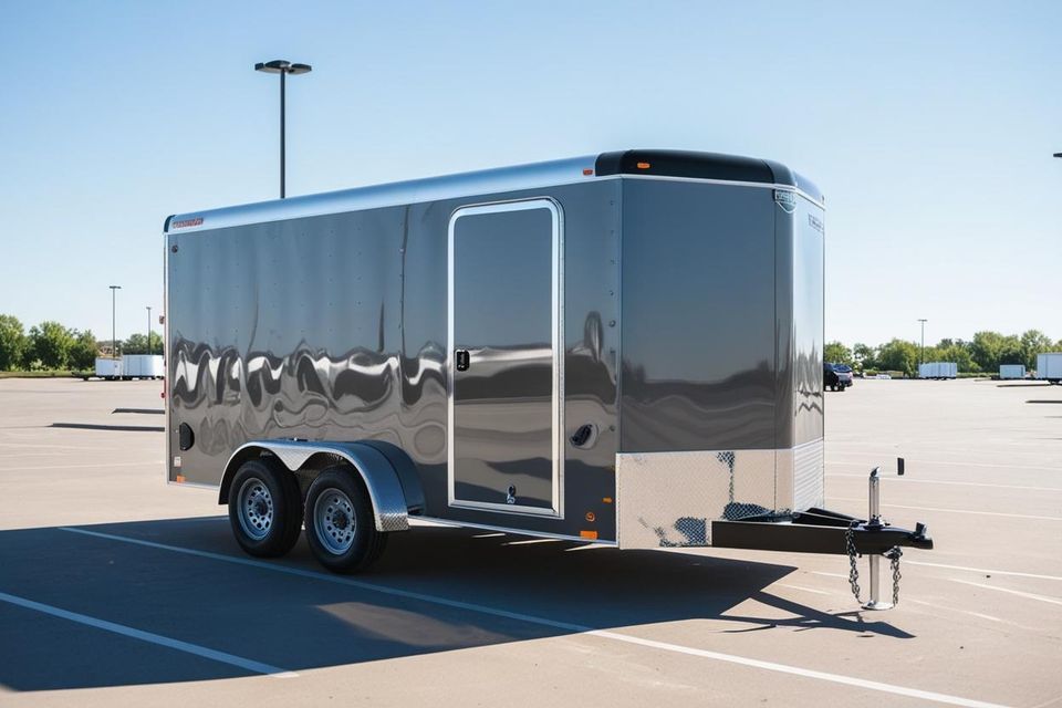 enclosed trailer