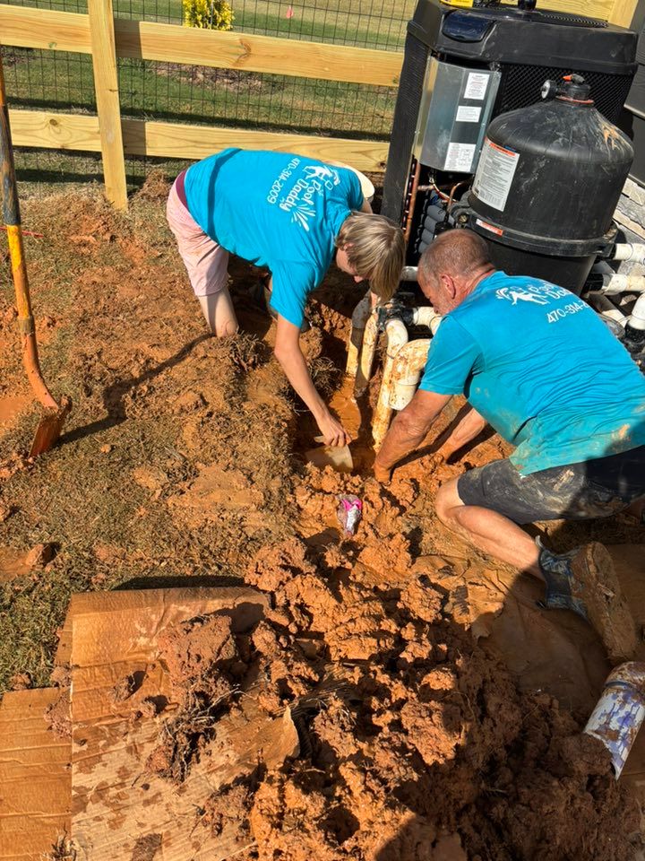 Pool dadddy equipment install