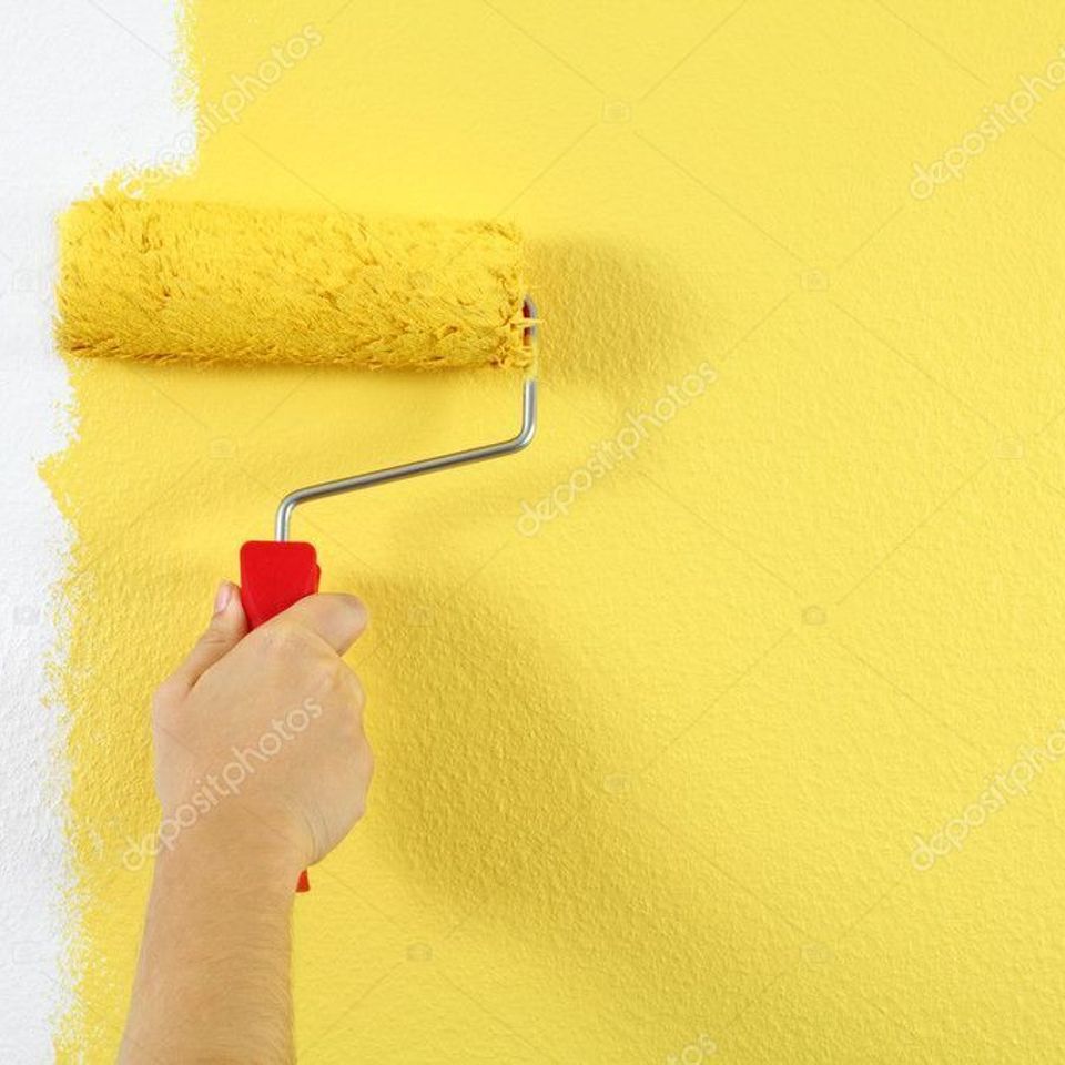 Depositphotos 5536358 stock photo painting a wall