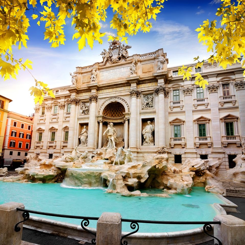 Trevi Fountain landmark in Rome, Italy near Axa-Palocco vacation rental