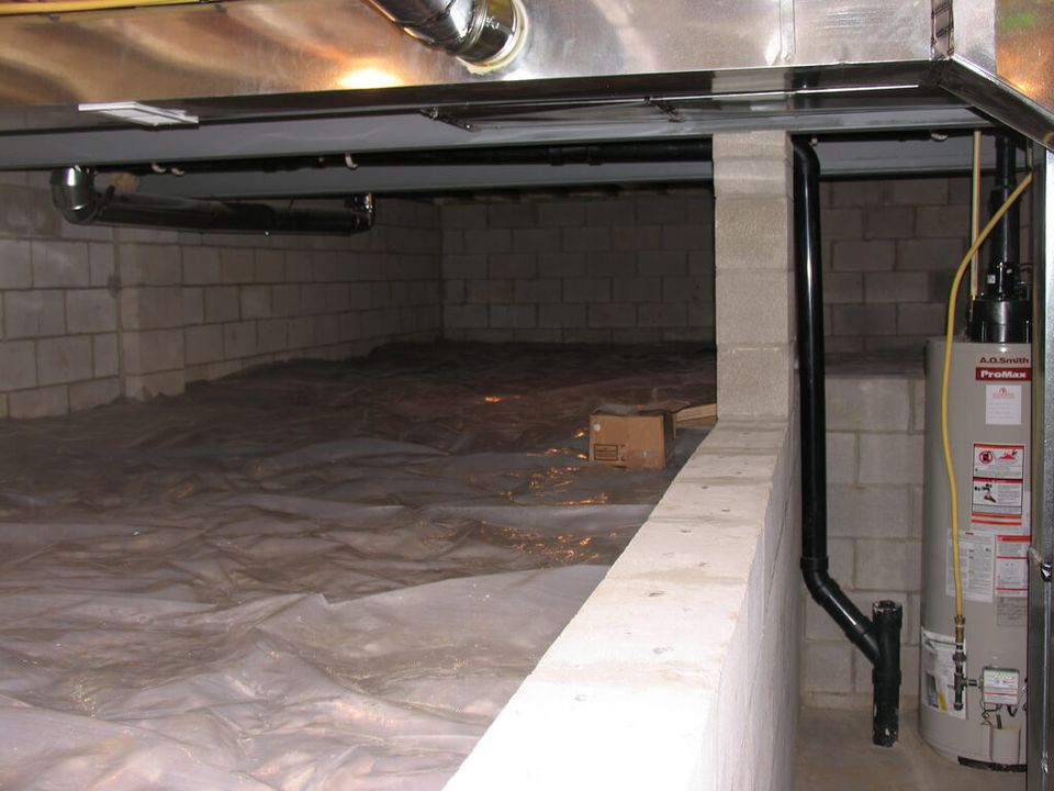 Woodsonwaterproofing basementcrawl
