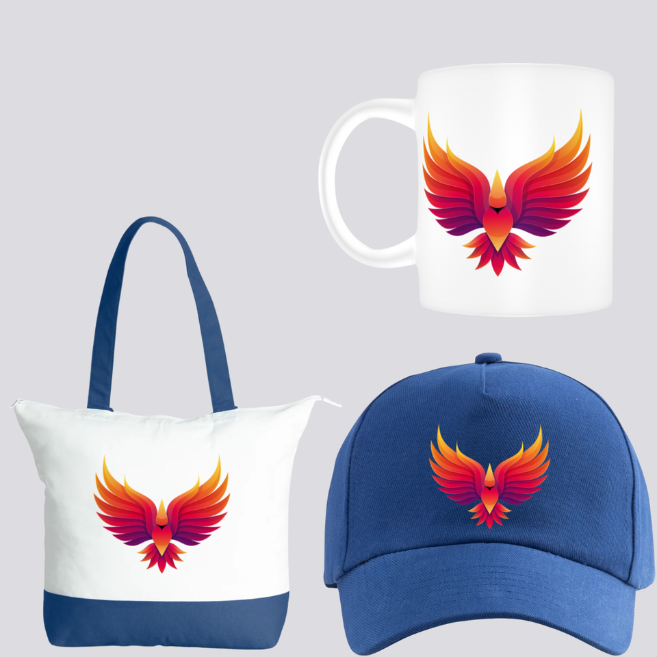 Phoenix sets tote bag  mugs   caps   8