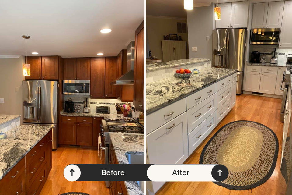 Kitchen cabinets
