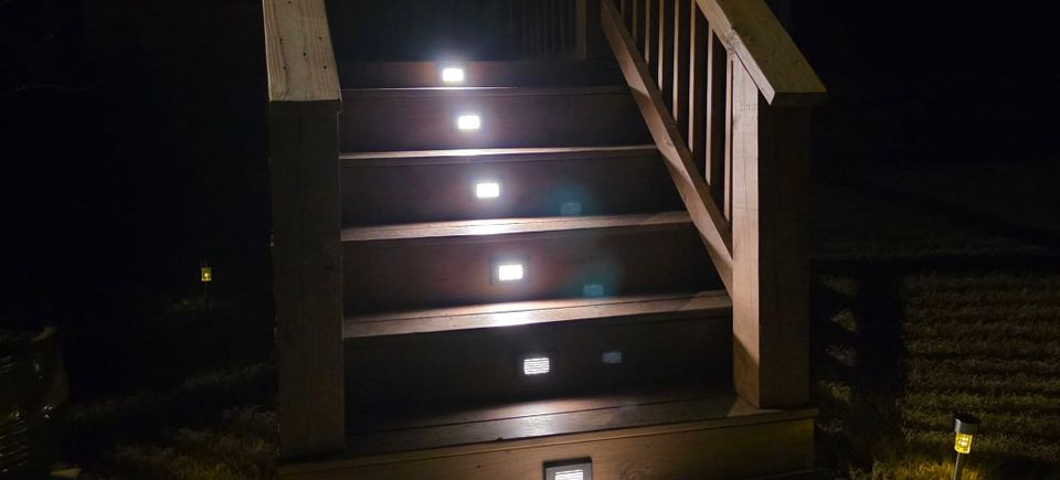 Step lights night 1 clayton