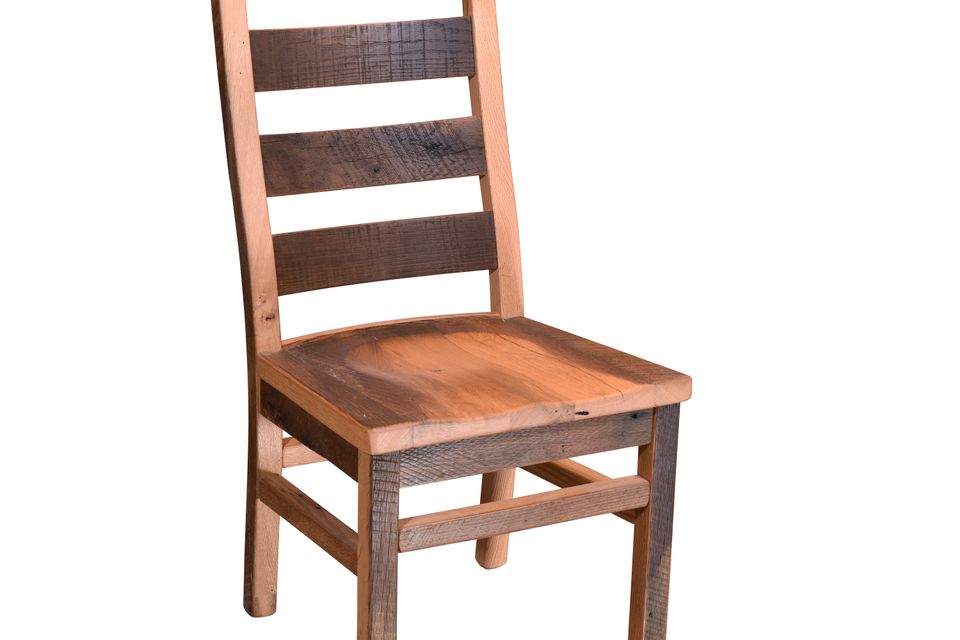 Ubw ladderback side chair