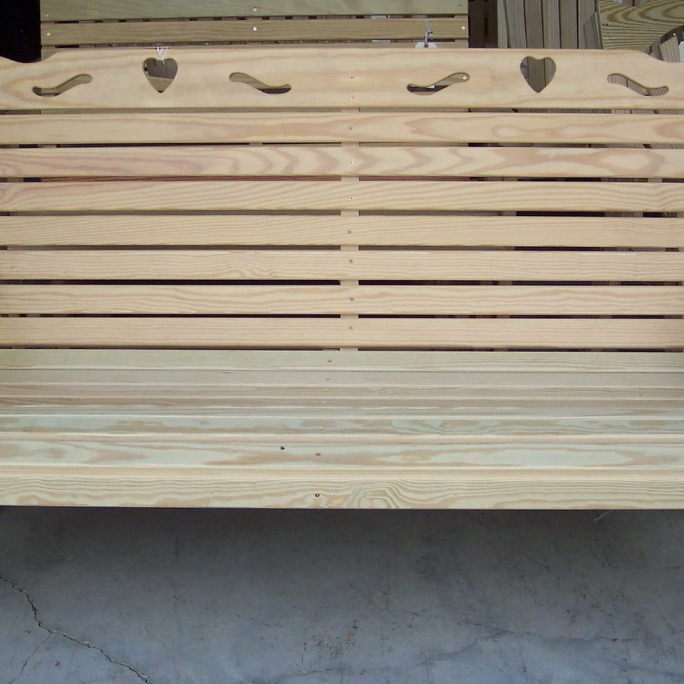  205 5ftparkbench crossbackwithheart