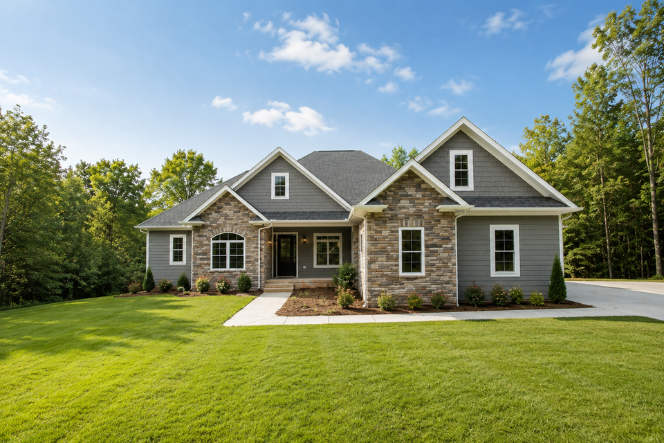 New Home Construction, custom home, in Hickory, NC