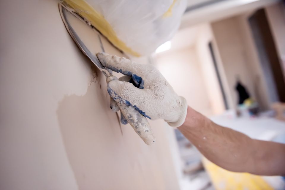 Drywall plastering on gypsum walls 11949580 medium