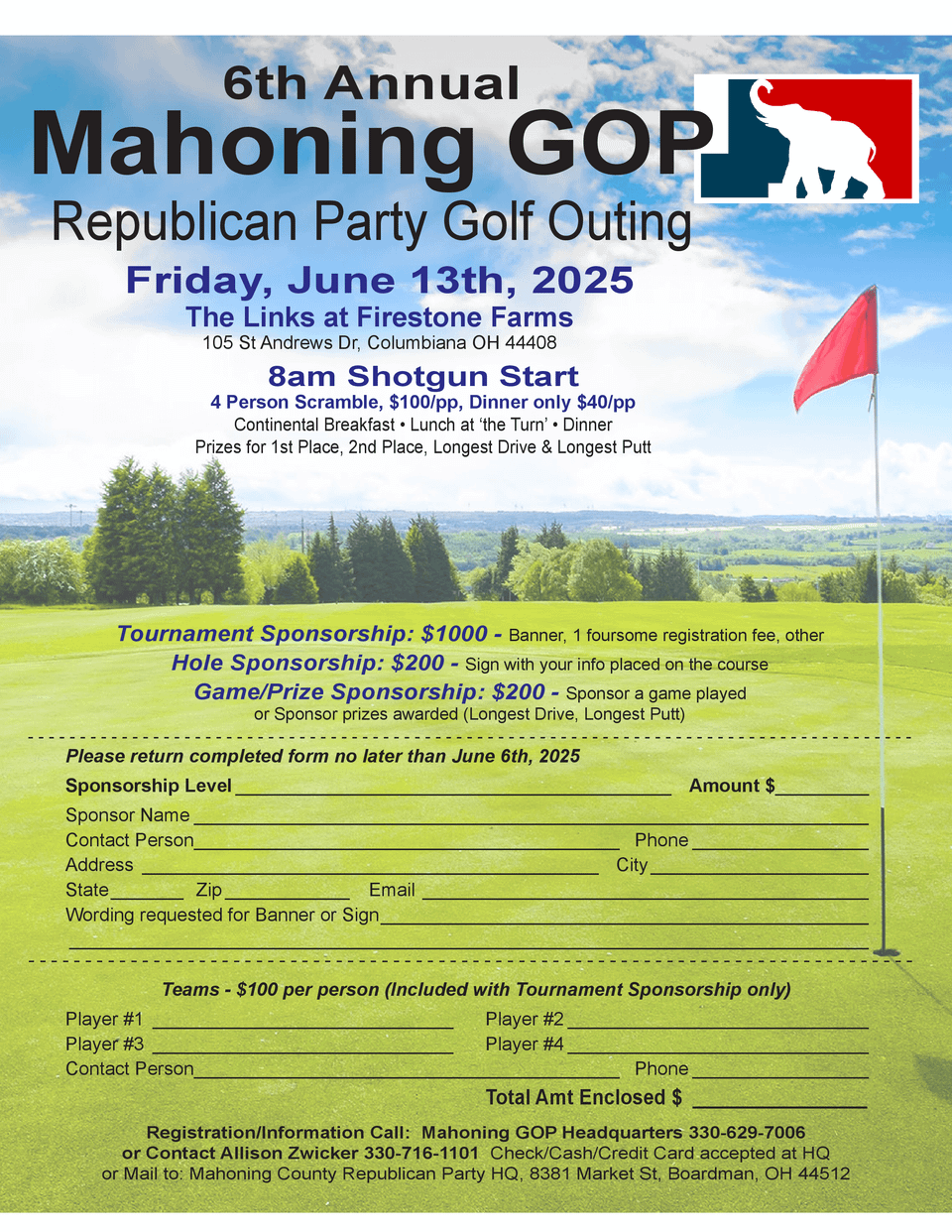 Mcrpgop golf outing 2025