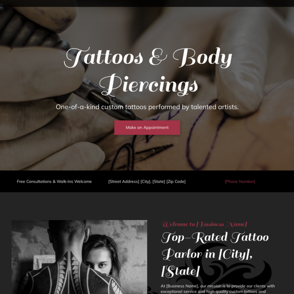 Tattoo parlor