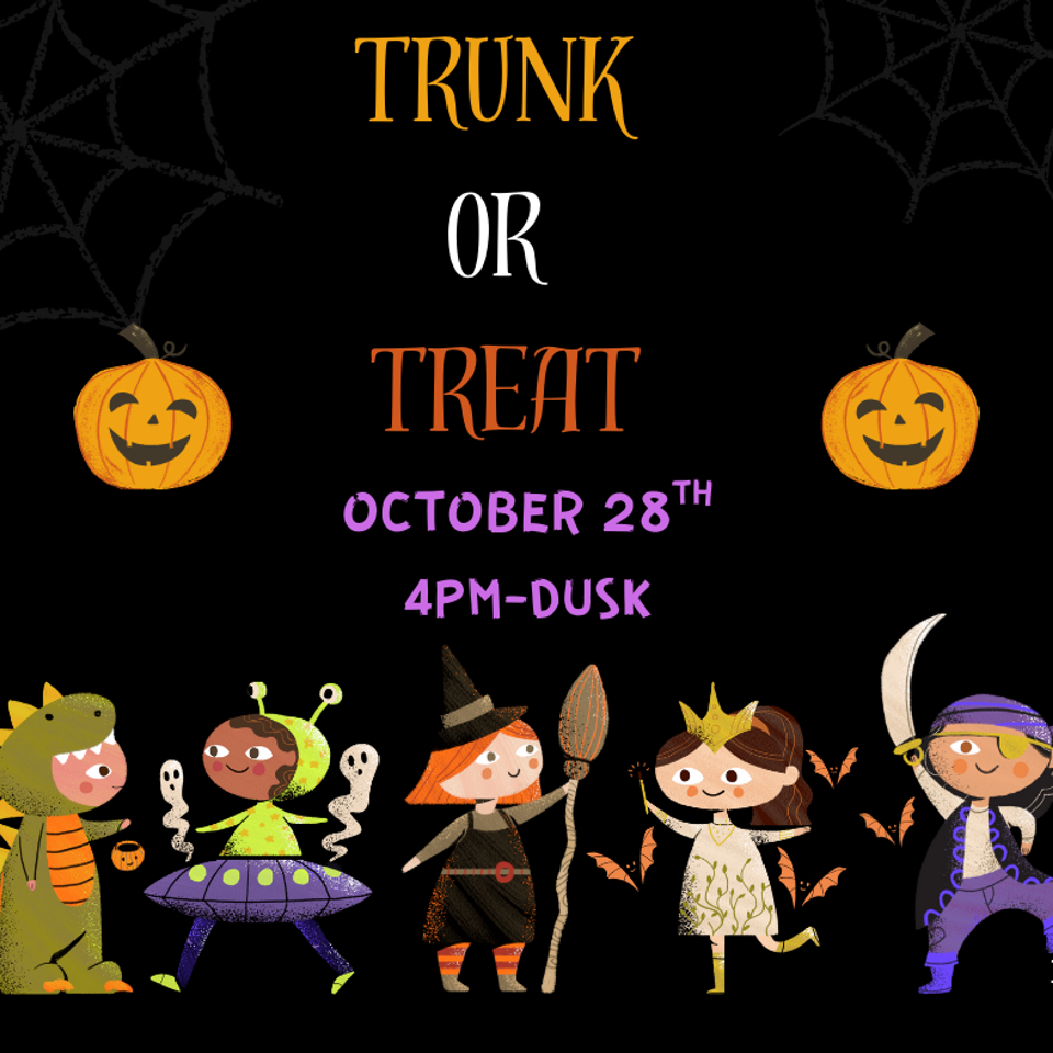 Trick or treat halloween facebook post