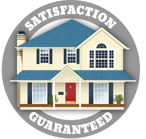 Satisfaction guaranteed blue