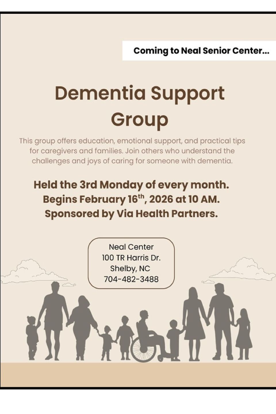 Poster dementia support 0