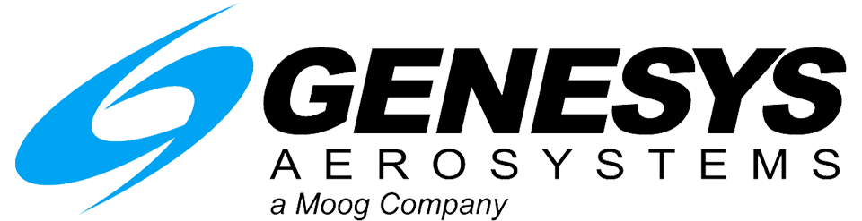 Genesys aerosystems a moog company logo
