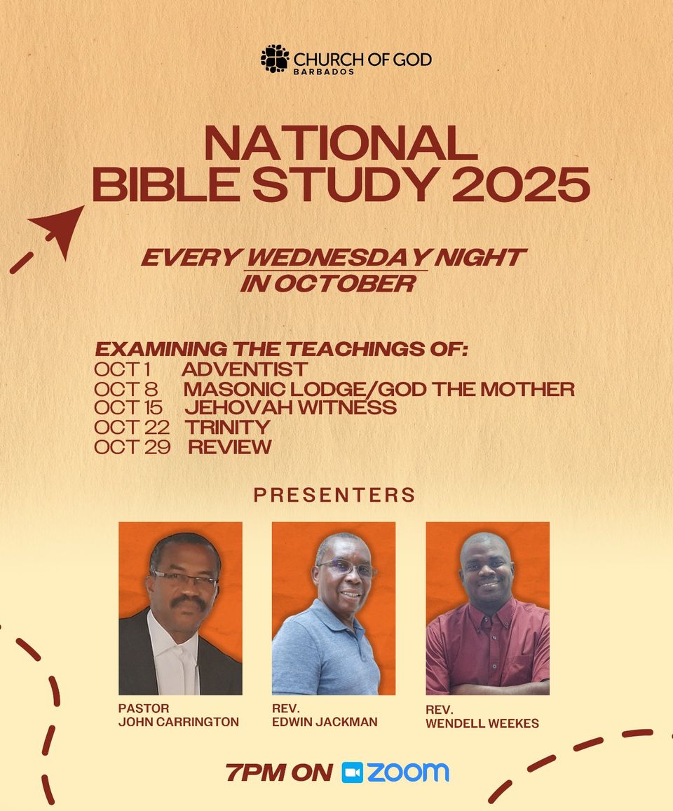 National bible study october 2025