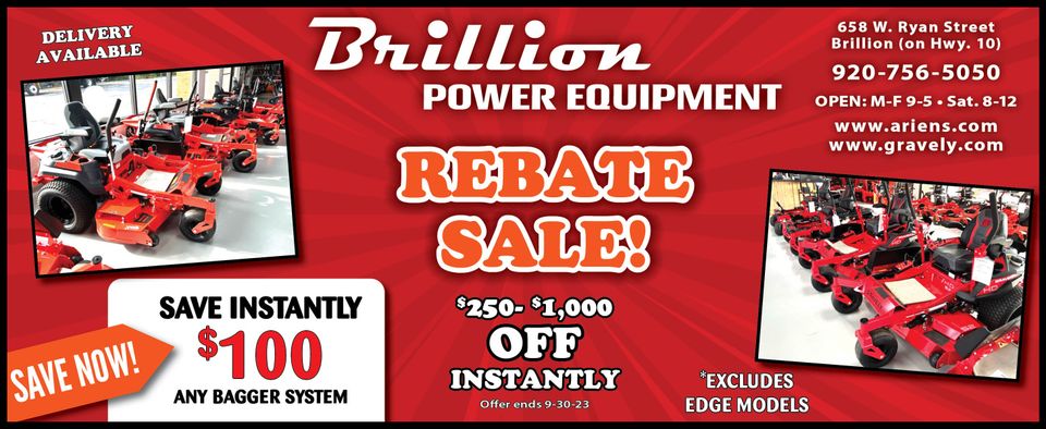 Rebate sale 2023 092023