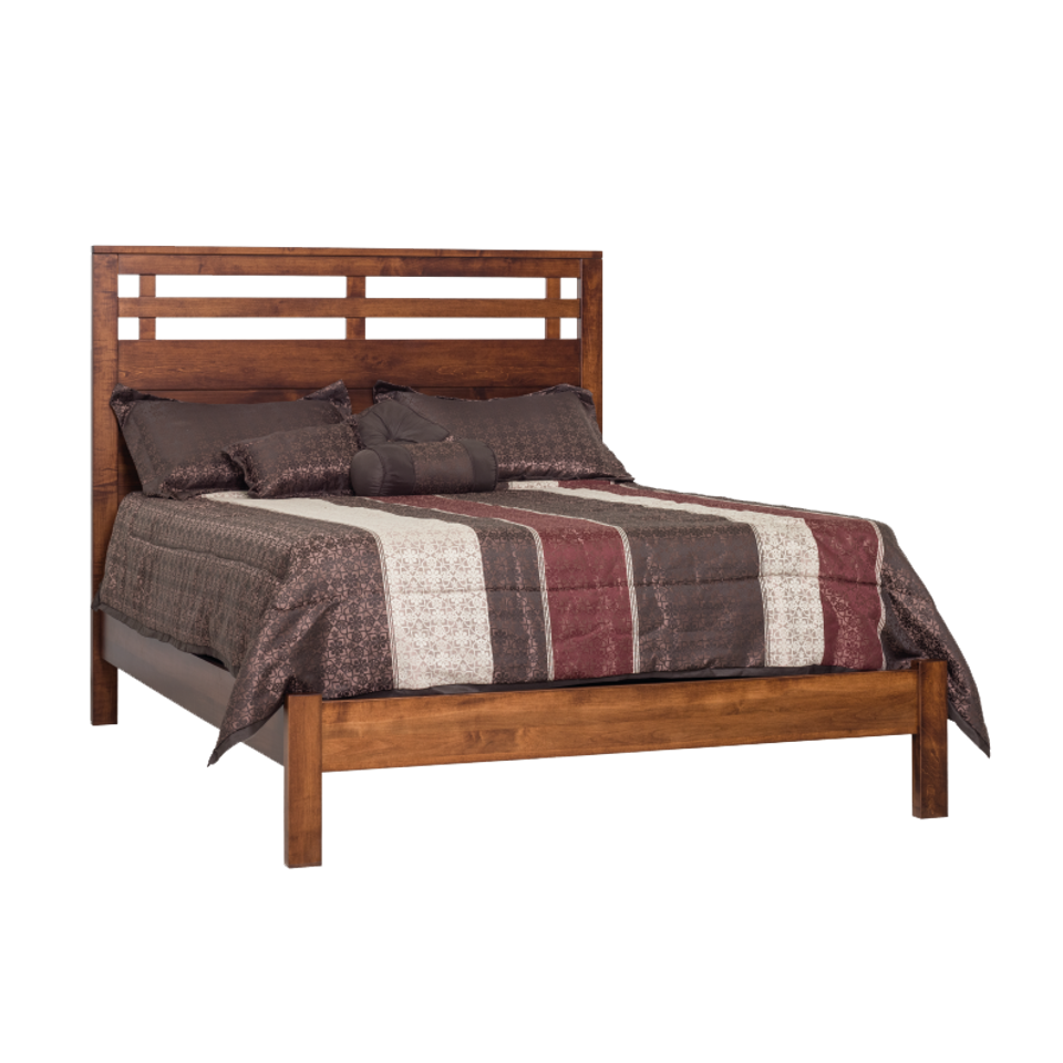 Aw bluefield bed with low footboard