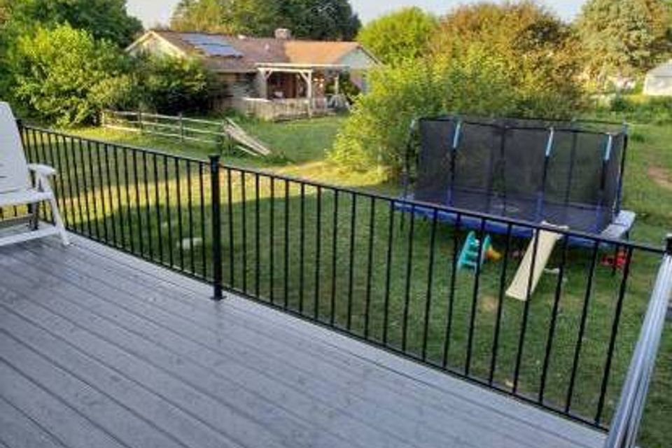 backyard deck
