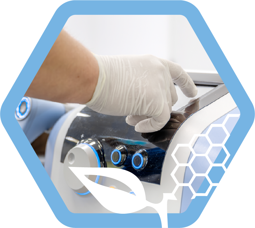 Nwc hex ultrasonic wounddebridement