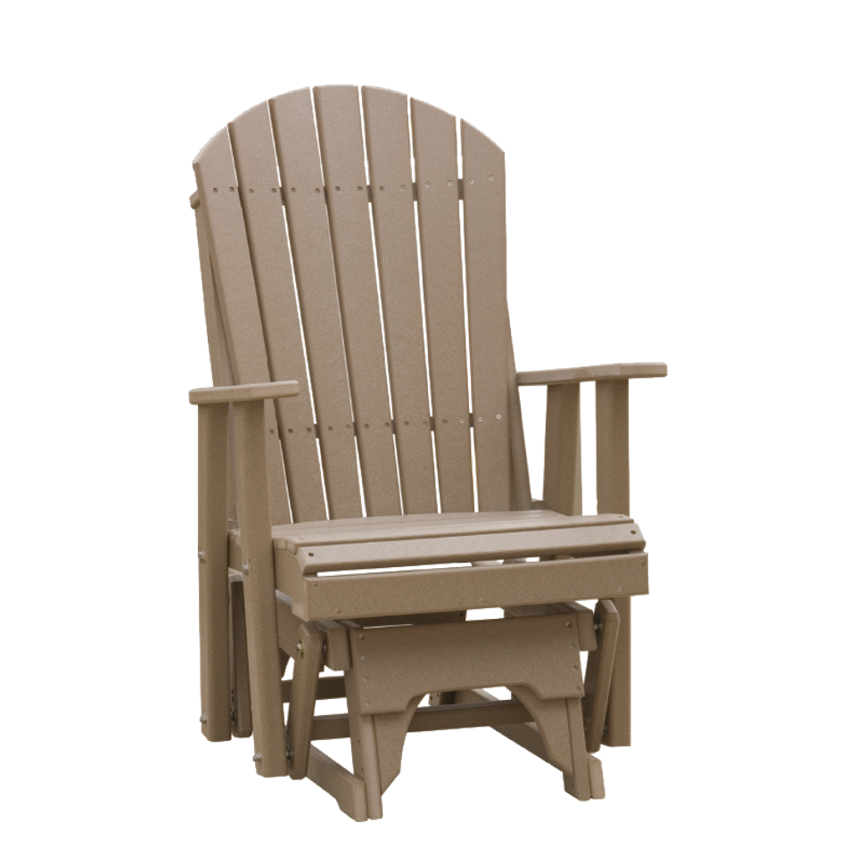 Hlf 2' adirondack glider ww