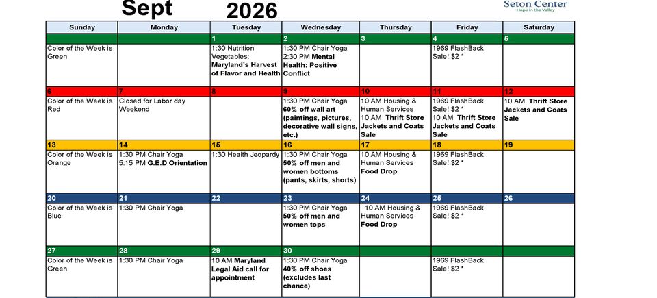 Customizable blank calendar template