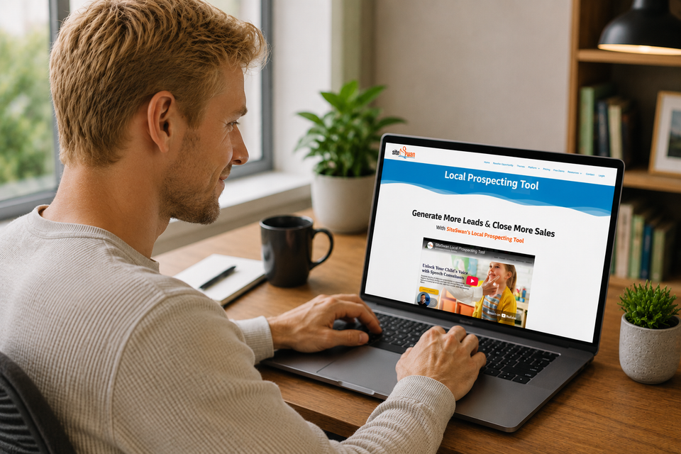 Why SiteSwan’s Local Prospecting Tool is the Best Resource to Find Web Design Clients