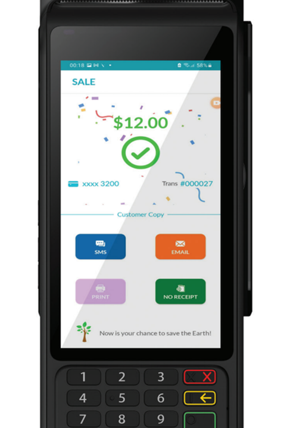 Dejavoo P3  Handheld Wireless Android