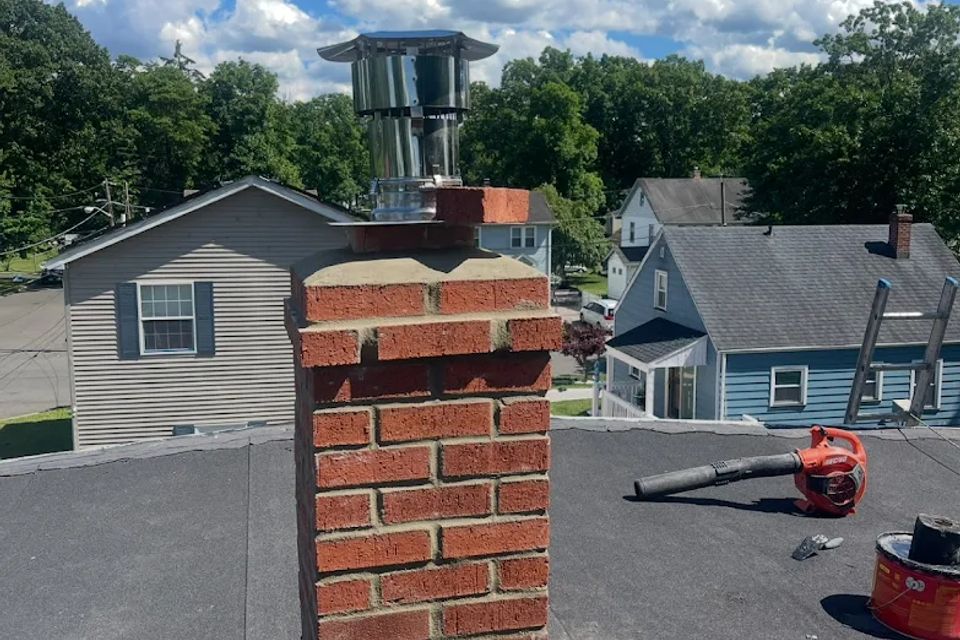 Chimney rebuild in Hillsborough NJ
