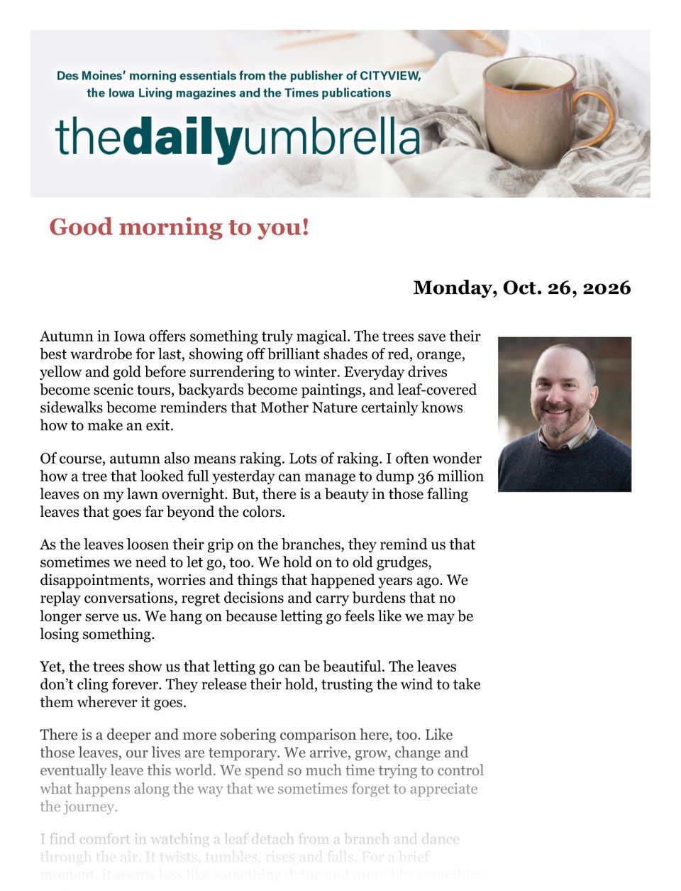 Du oct. 26  downtown dm shooting  new early voting record  identify a bald eagle  1