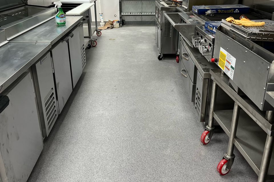Example of a stunning Concrete Floor. Functional, durable and brilliant!
