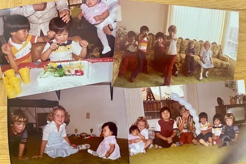 KPCopy's childhood friend photos 