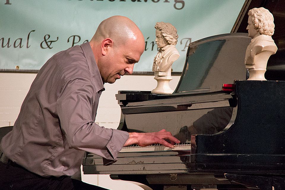 “man vs. piano