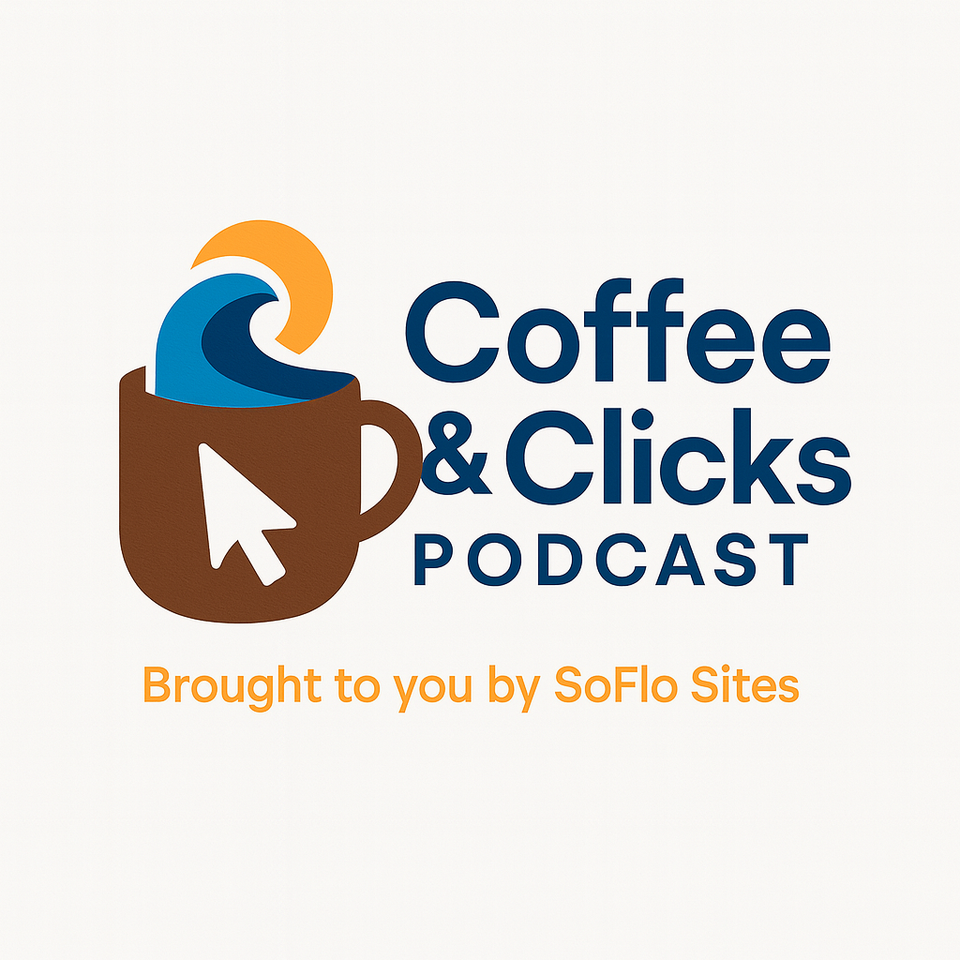 Soflo sites coffee   clicks podcast cover design