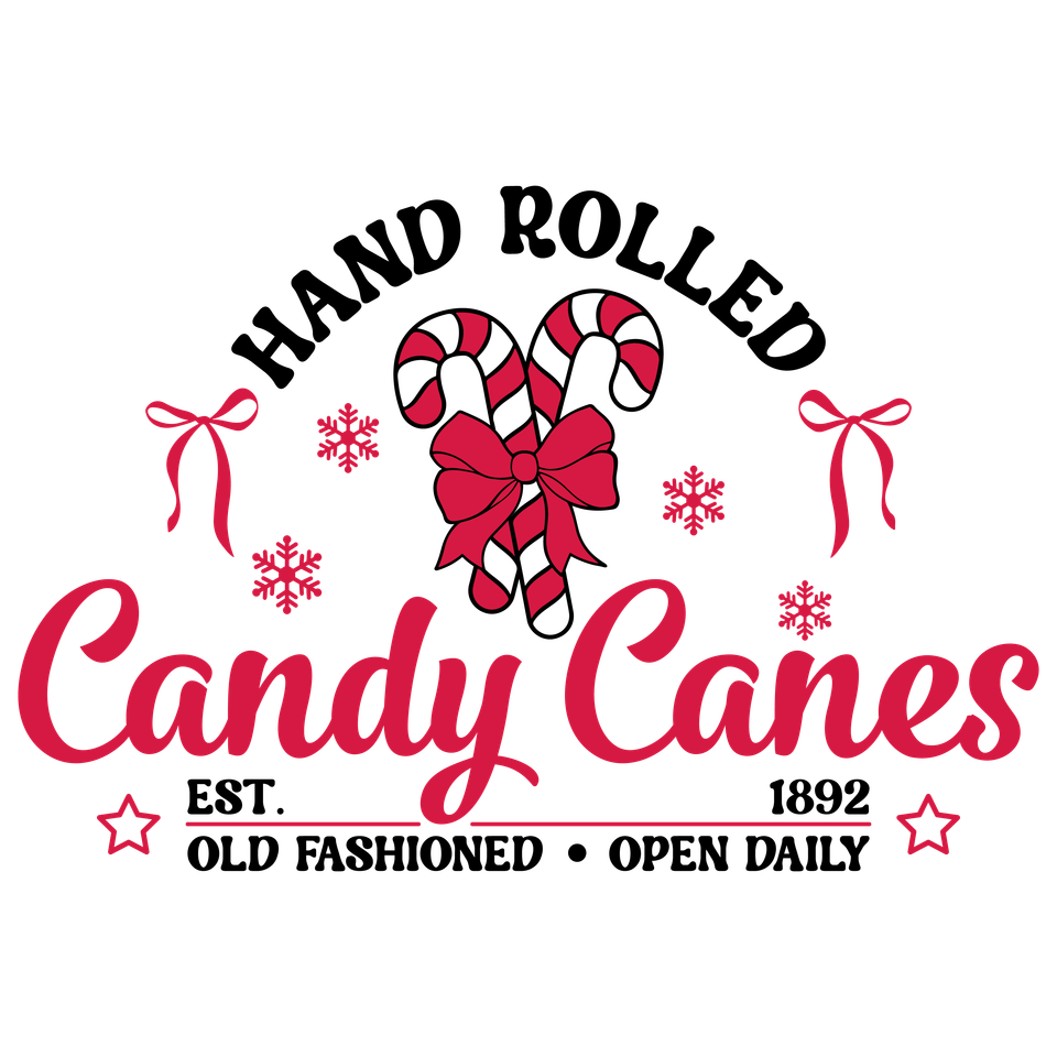Seasons   christmas hand rolled candy canes served daily