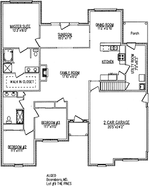 House algeo floorplan