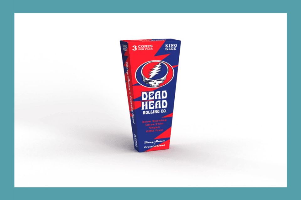 Blazy Susan Cones Grateful Dead King 3 ct