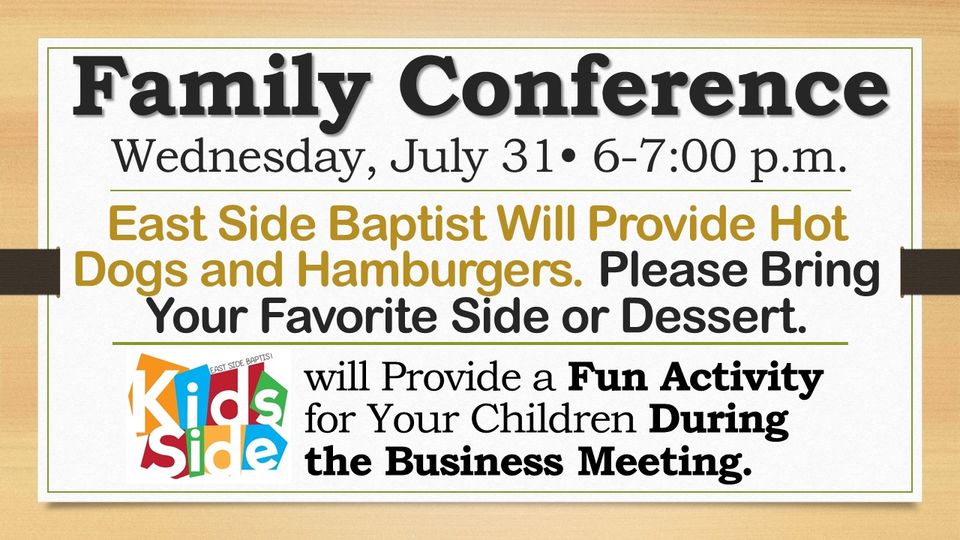 2024 july family conference slide
