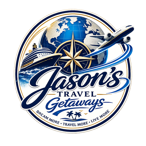 Jason's Travel Getaways logo