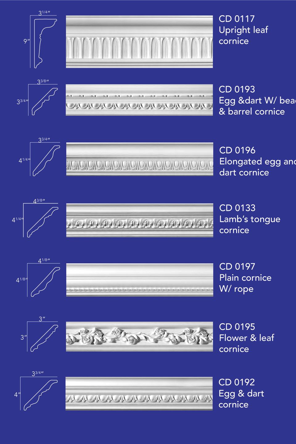 Alta cornice design 6