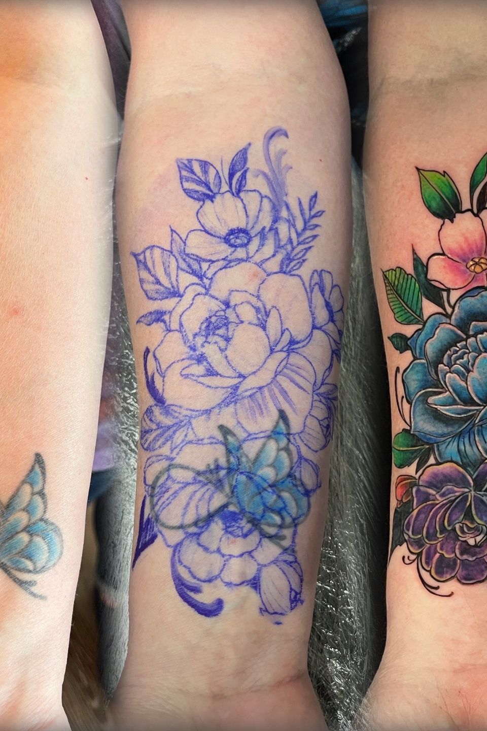 Josh flowers cover up