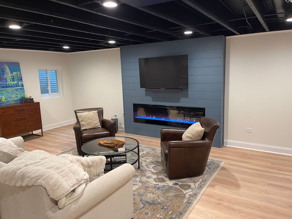 Basement Remodels in Elgin by Fisher Remodeling