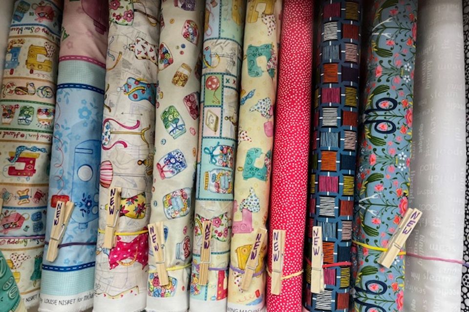 Sewing theme fabric