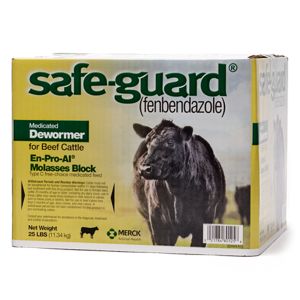 Safe guard® fenbendazole enproal® molasses block product image 1600x1600 1