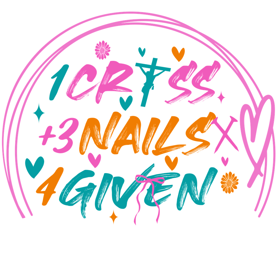 Seasons   easter 1cross 3 nails 4given multi color