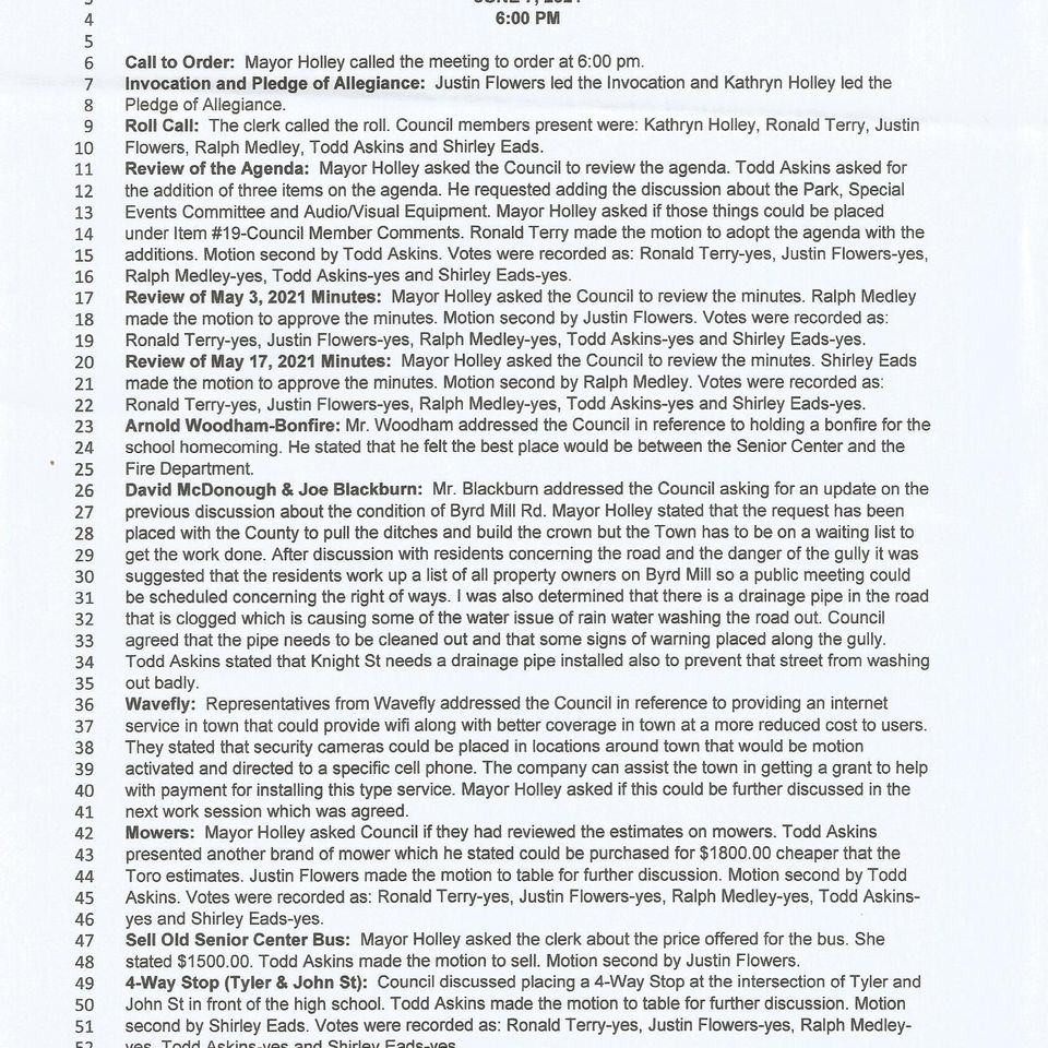 June 7  2021 council meeting page 1