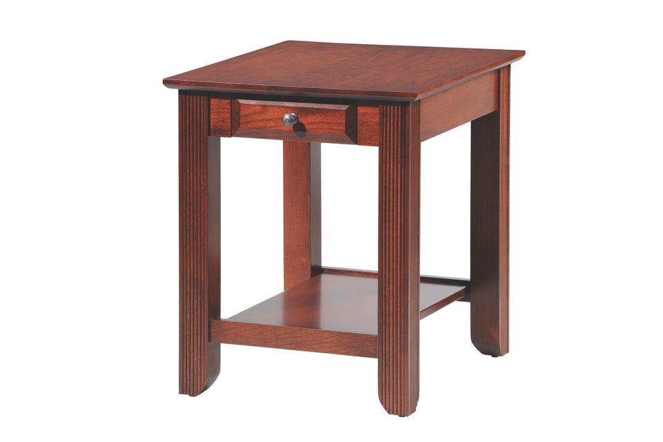 Y t 1201 arlington end table