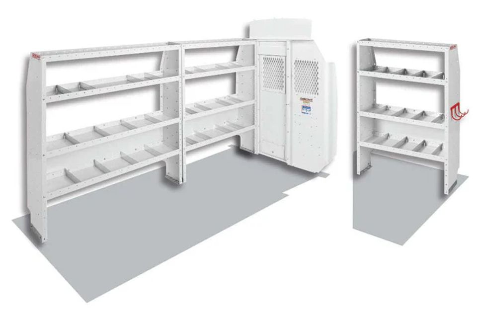 Weather guard 600 8410l commercial shelving van package high roof ford transit 148 wb 30941345 700x700