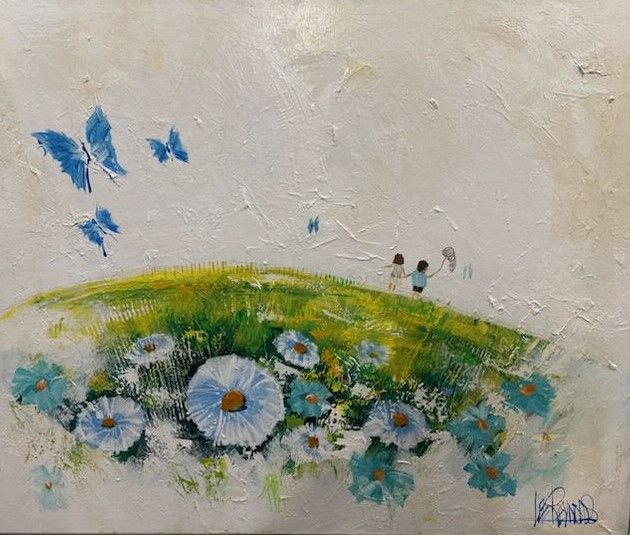 Reynolds butterfly abstract