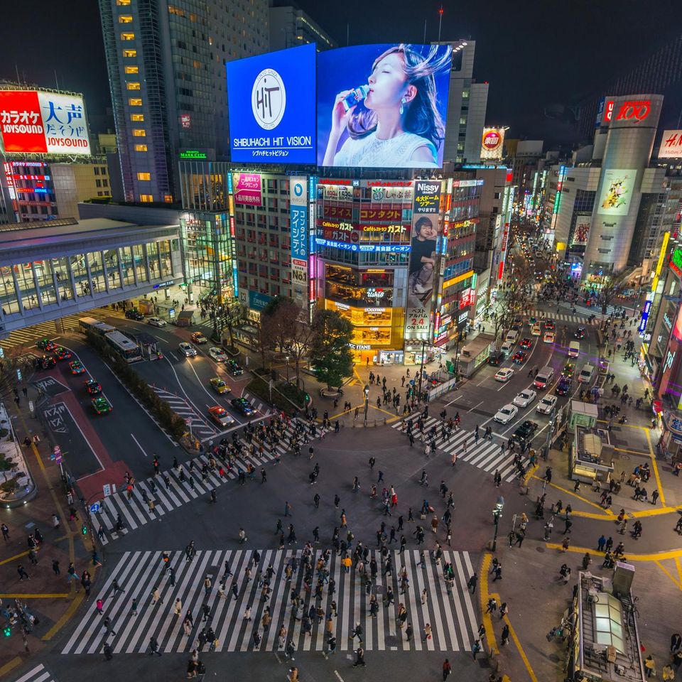 Shibuya crossing